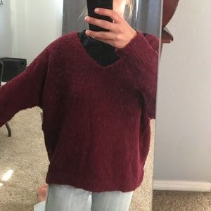 Oversized free people sweater